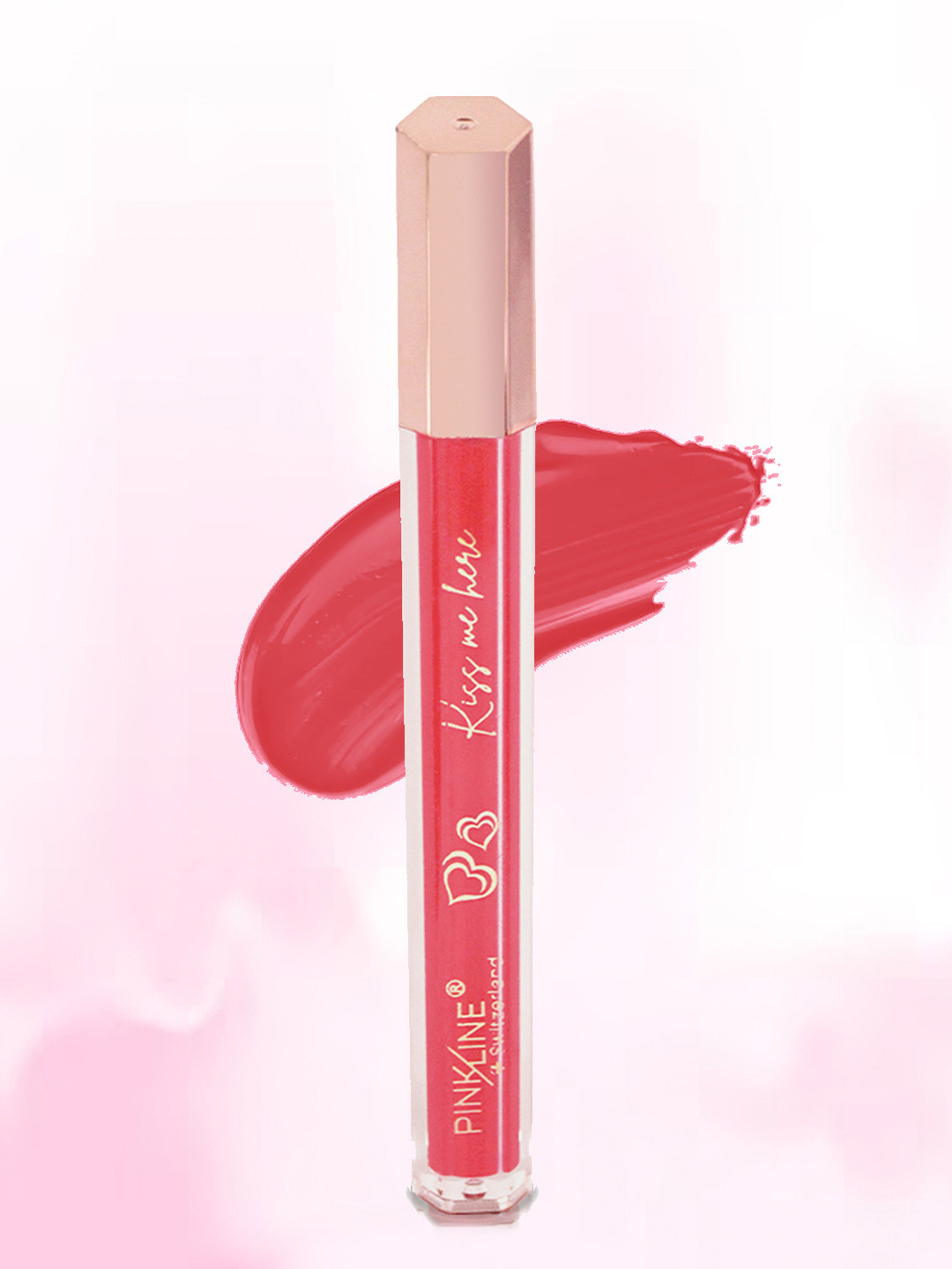 

PINK LINE Switzerland Long Lasting Matte Liquid Lipstick - 6ml- Flat Out Fabulous-21, Red