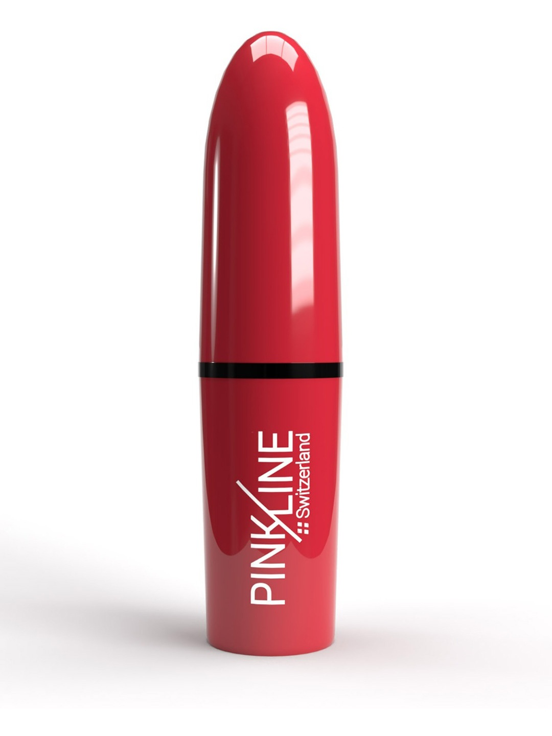 

PINK LINE Switzerland Long Lasting Waterproof Creamy Matte Lipstick - 3.5g Each - Shade 01, Red