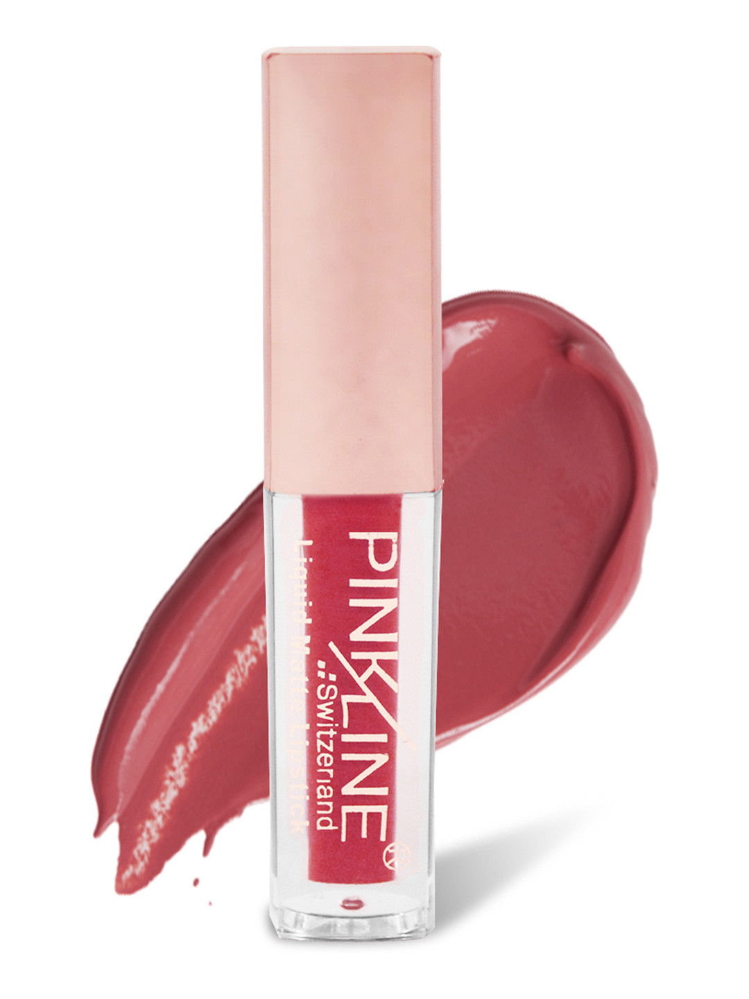 

PINK LINE Long Lasting Liquid Creamy Matte Lipstick - 6ml - Shade - 24, Red