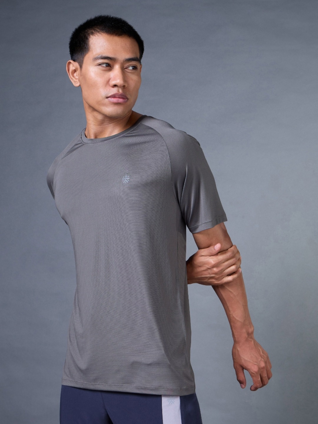 

CULT Spirit Self Design Raglan SleevesT-shirt, Grey