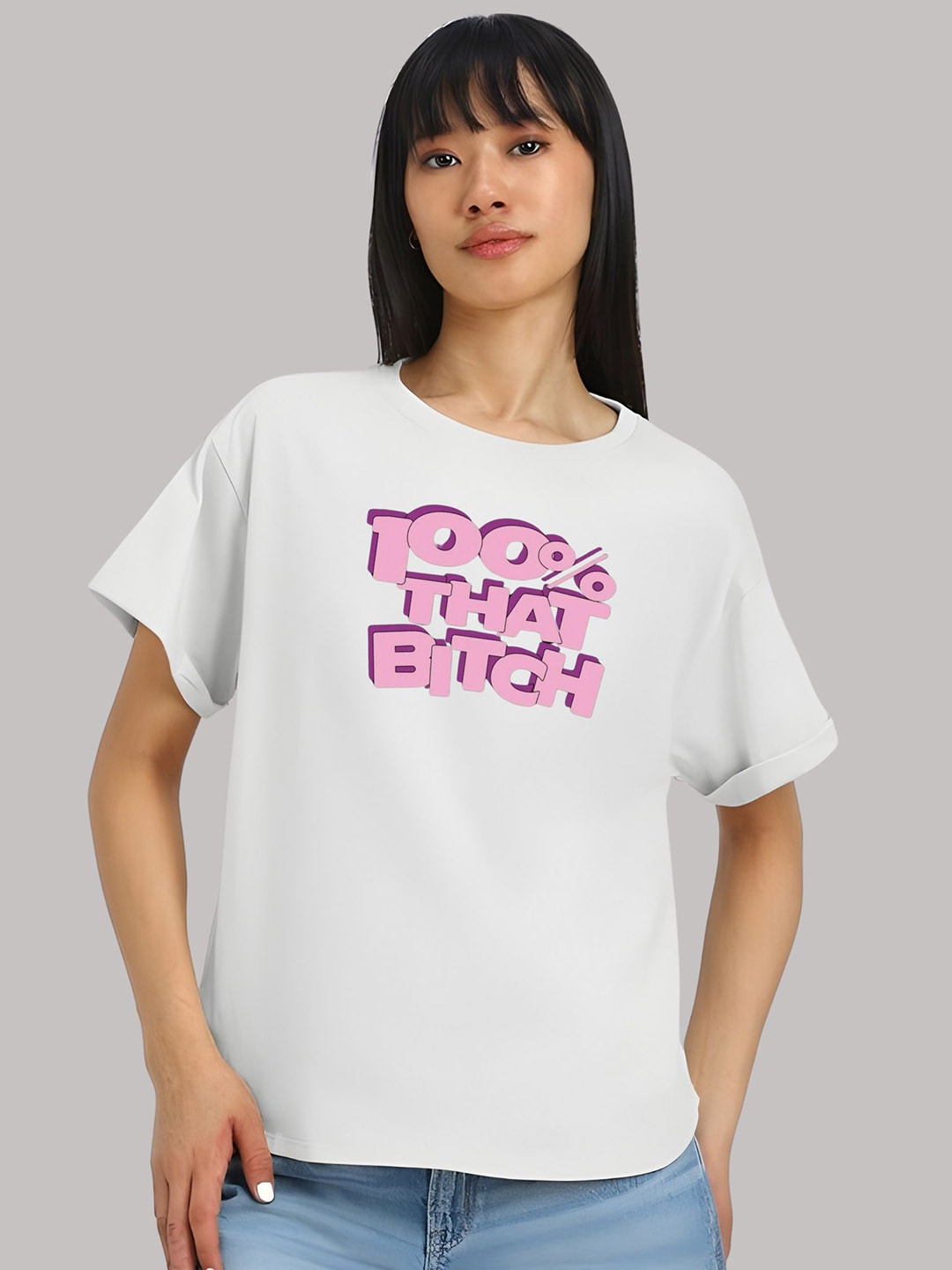 

SZN Women T-shirt, White