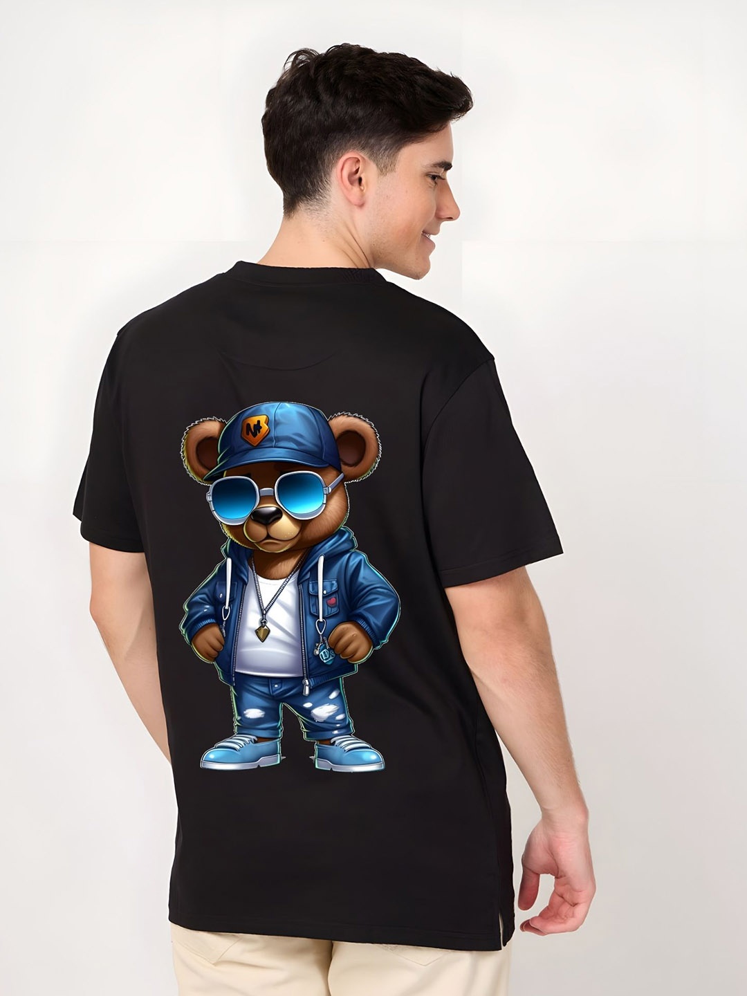 

SZN Men T-shirt, Black
