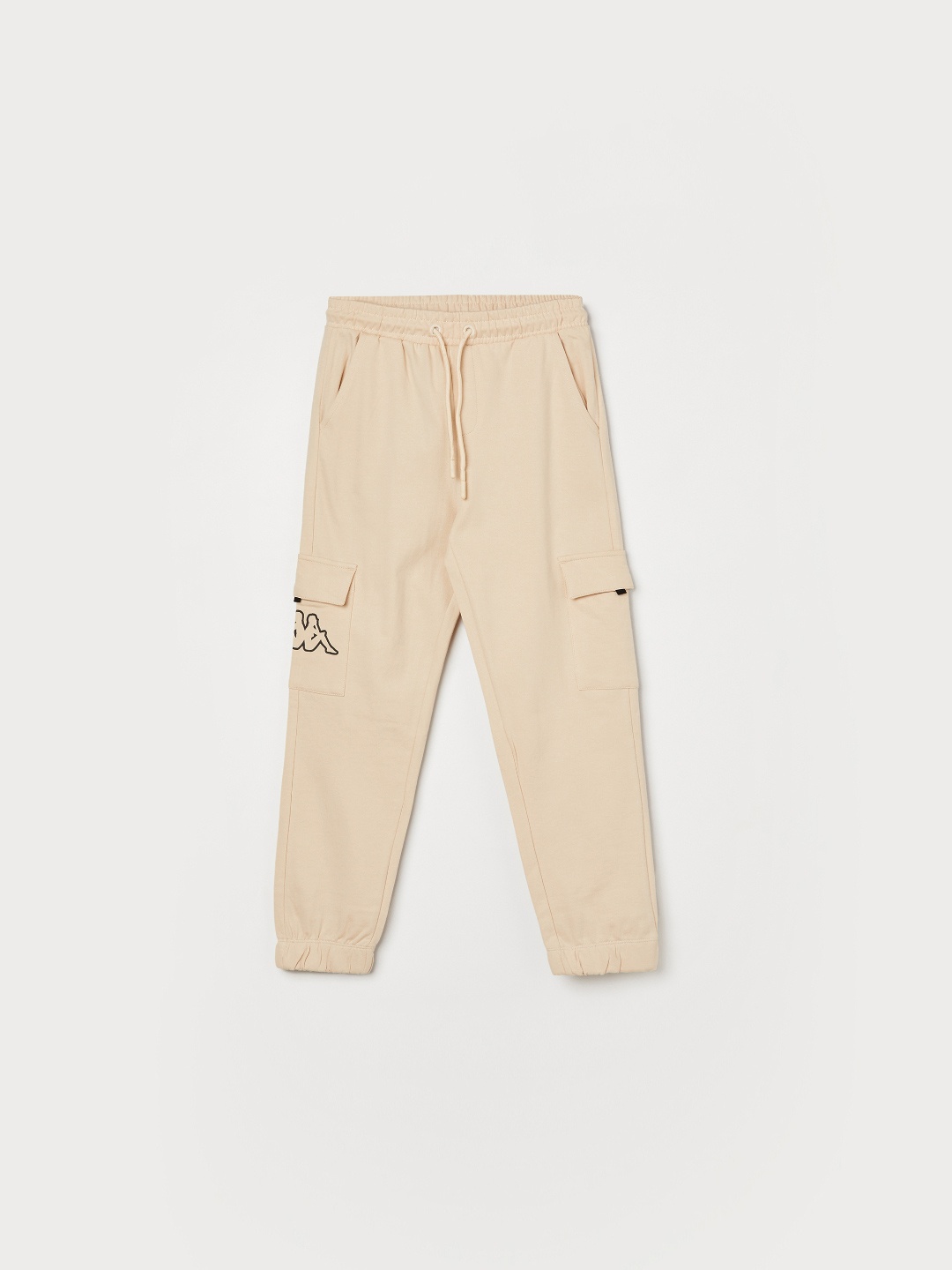 

Kappa Boys Mid Rise Joggers, Beige