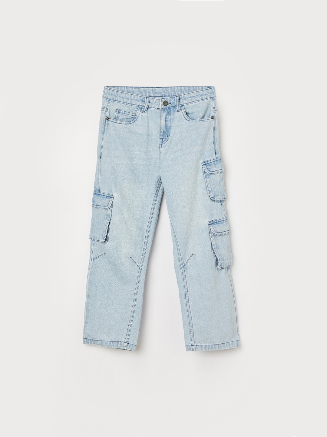 

Fame Forever by Lifestyle Boys Straight Fit Jeans, Blue