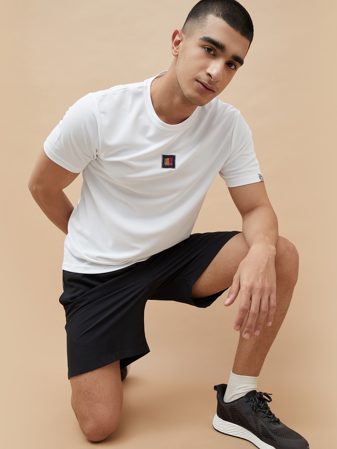 

Fame Forever by Lifestyle Men Printed Applique T-shirt, White