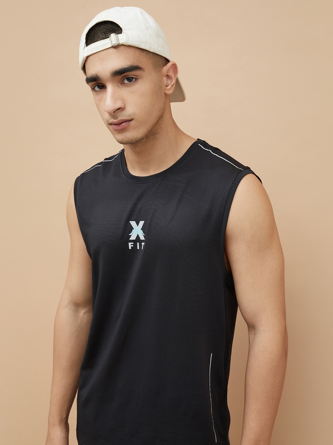 

Kappa Men Printed Pockets T-shirt, Black