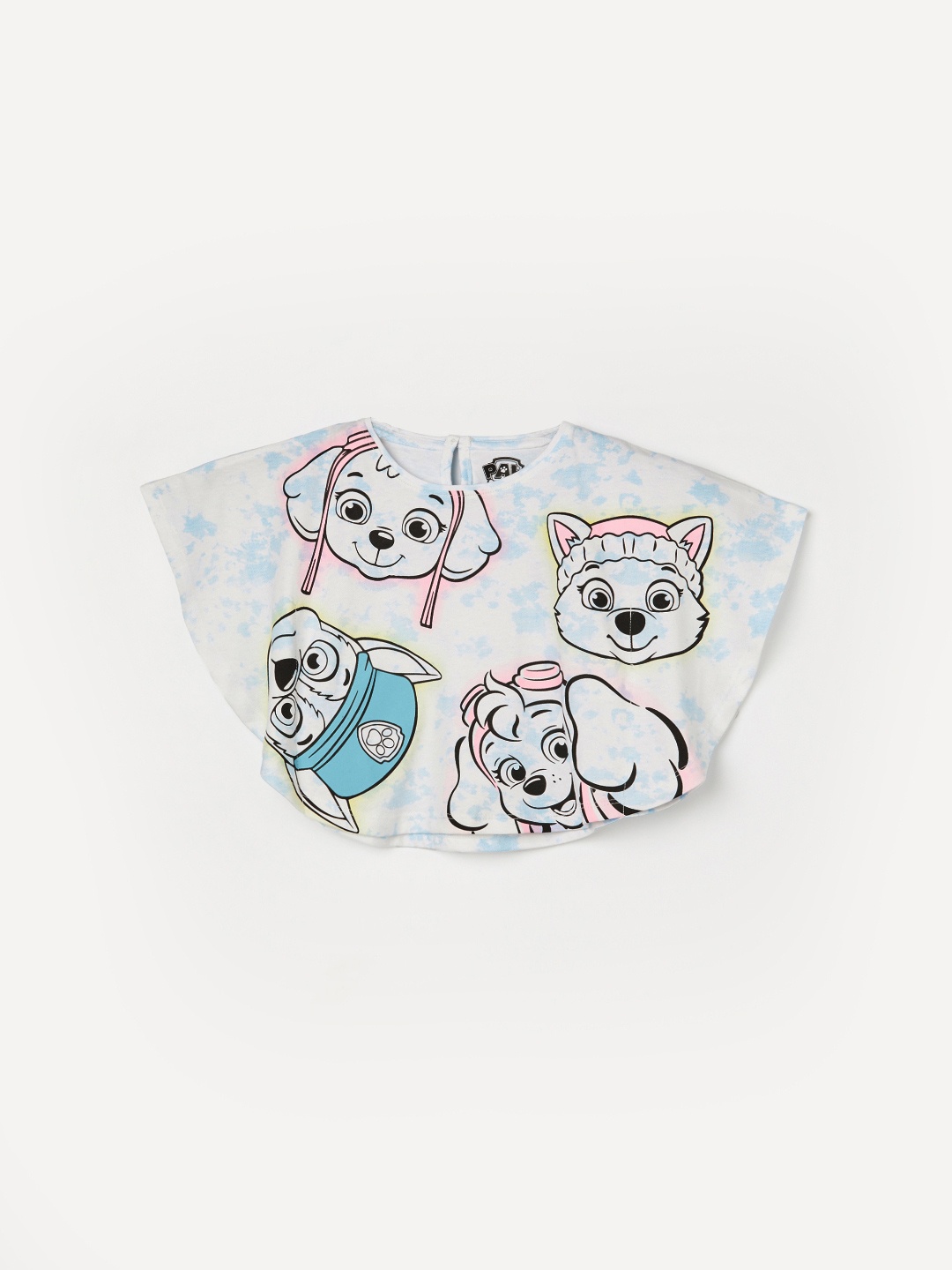 

Juniors by Lifestyle Girls Paw Patrol Printed Cotton T-shirt, White