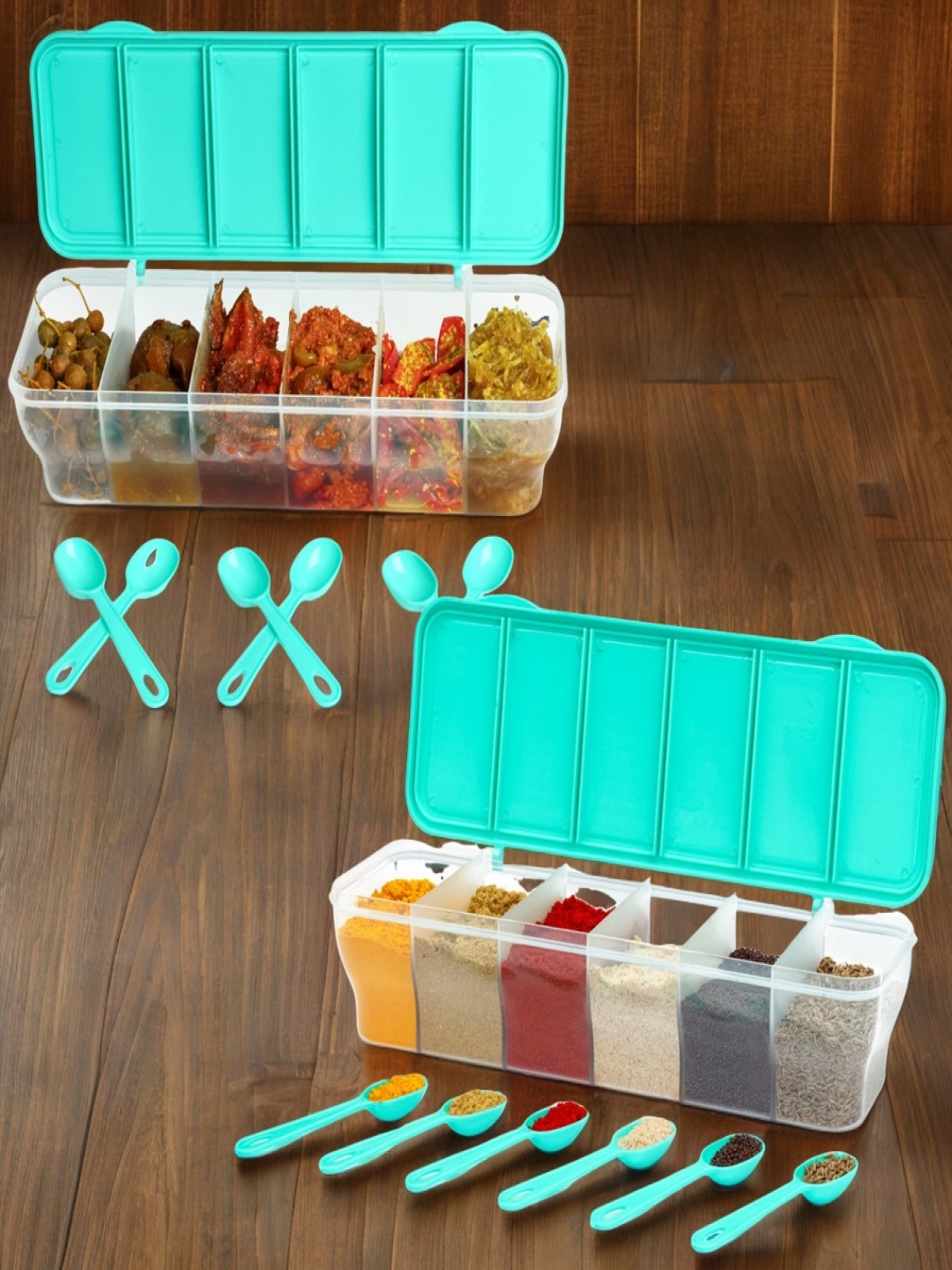 

Metrolife Green Plastic Easy to Clean Container