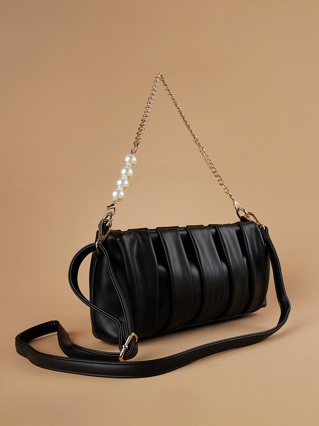 

CODE by Lifestyle Women Solid Crossbody Sling Bag, Black