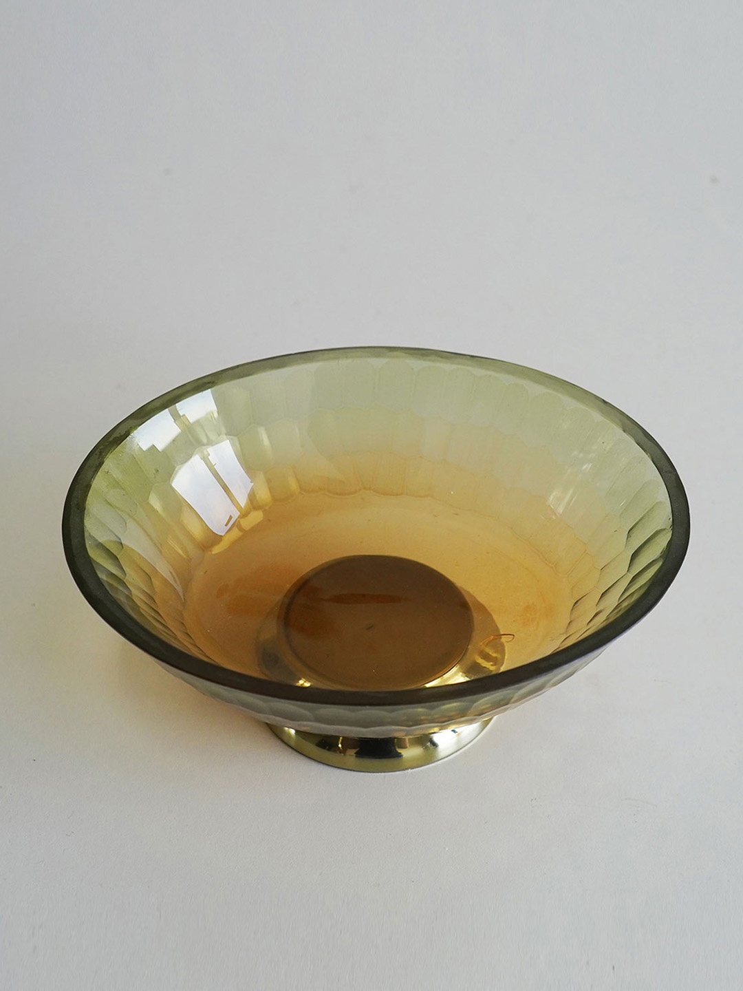 

WOODEN STREET Gold-Toned & Green Glass Fashion