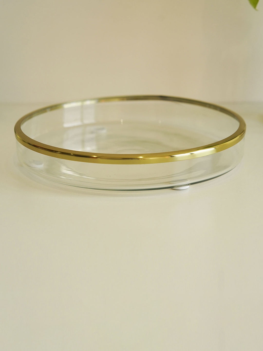 

WOODEN STREET Gold-Toned Glass Fashion