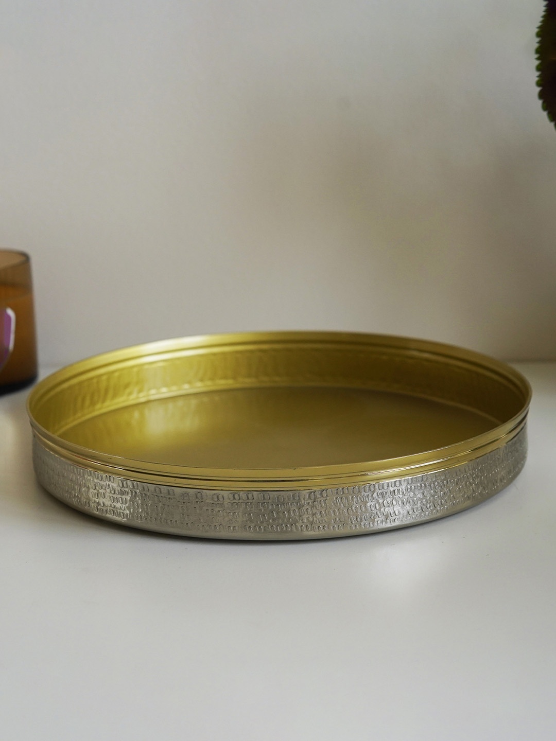 

WOODEN STREET Gold-Toned & Silver-Toned Metal Fashion