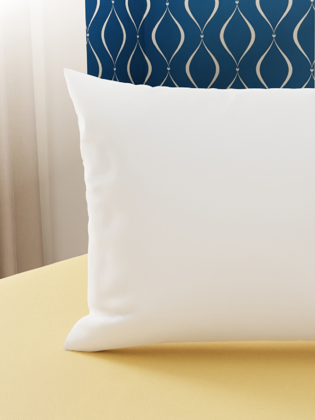 MAXNAP Sleep Support White Fibre Filled Polyester Sleep Pillow