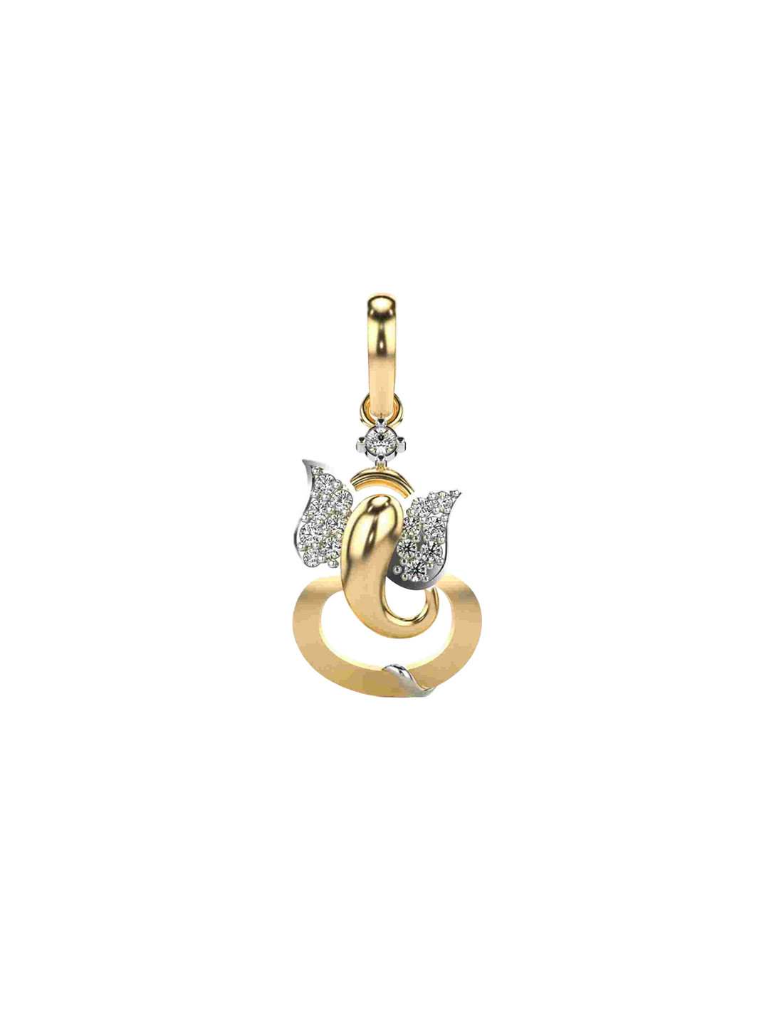 

VALANOVA Women Diamond Pendant, Yellow