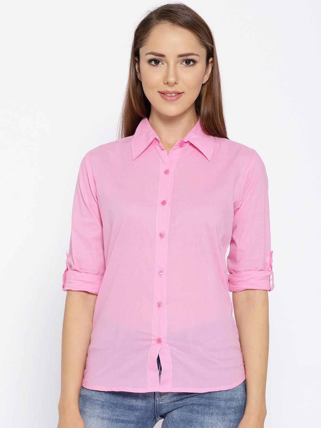 

Cation Women Pink Formal Shirt