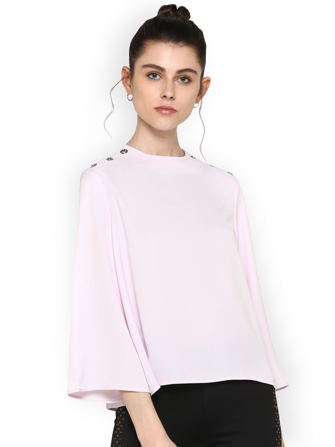 

Kazo Women Pink Solid Top
