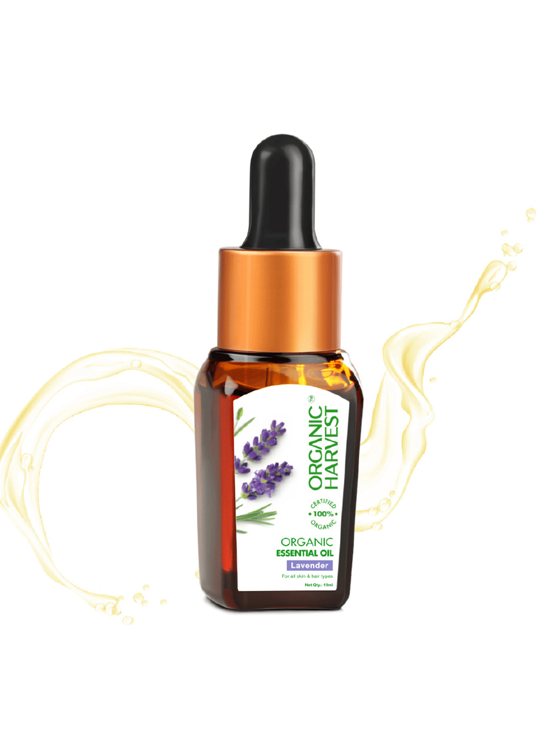 

Organic Harvest Lavender Essential Oil For Hair Growth & Face Care