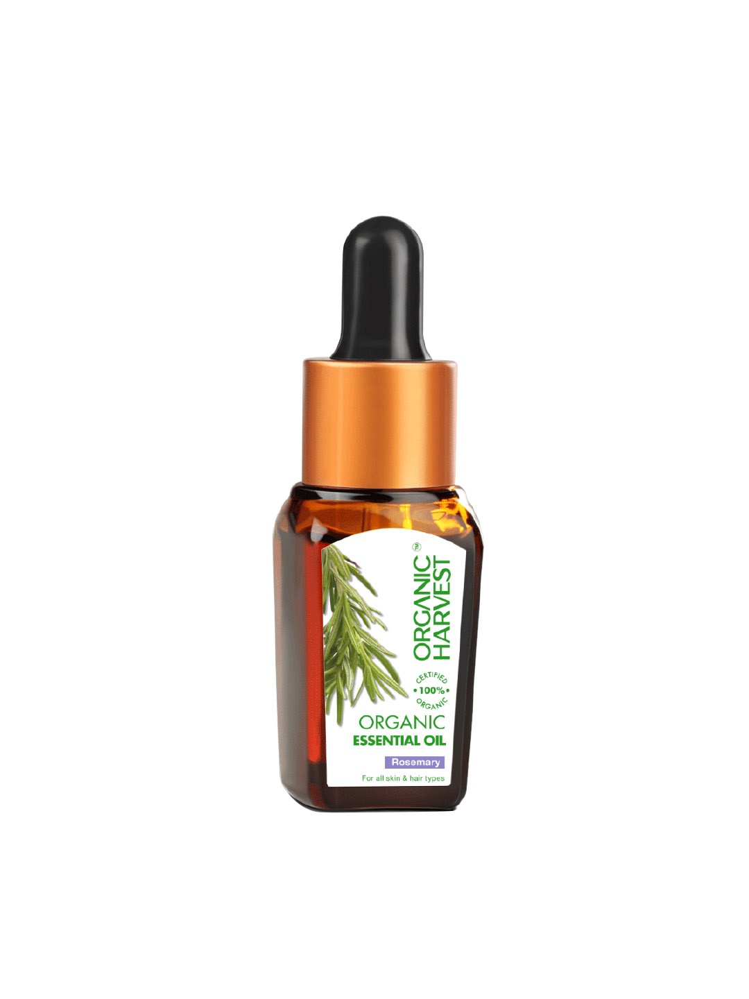 

Organic Harvest Organic Rosemary Essential Oil for Acne & Dandruff, Blue