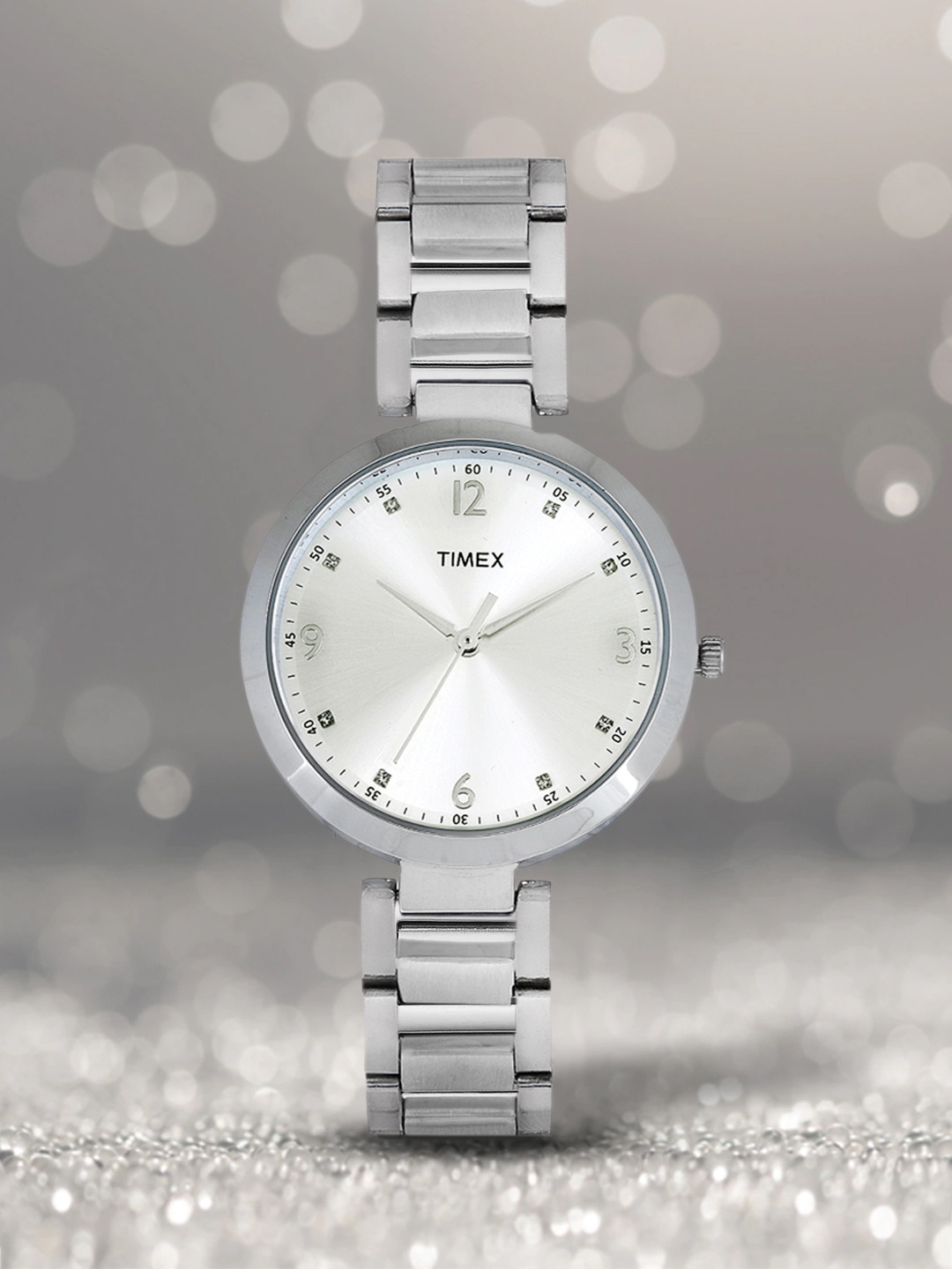

Timex Women Silver-Toned Analogue Watch - TW000X202