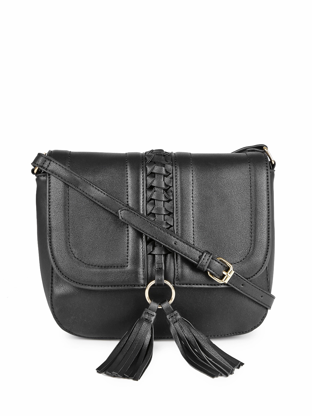

GIORDANO Black Solid Sling Bag