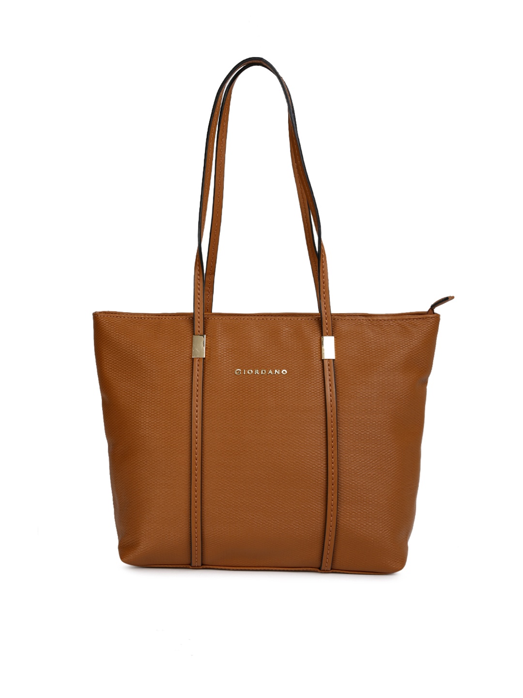 

GIORDANO Tan Brown Textured Shoulder Bag