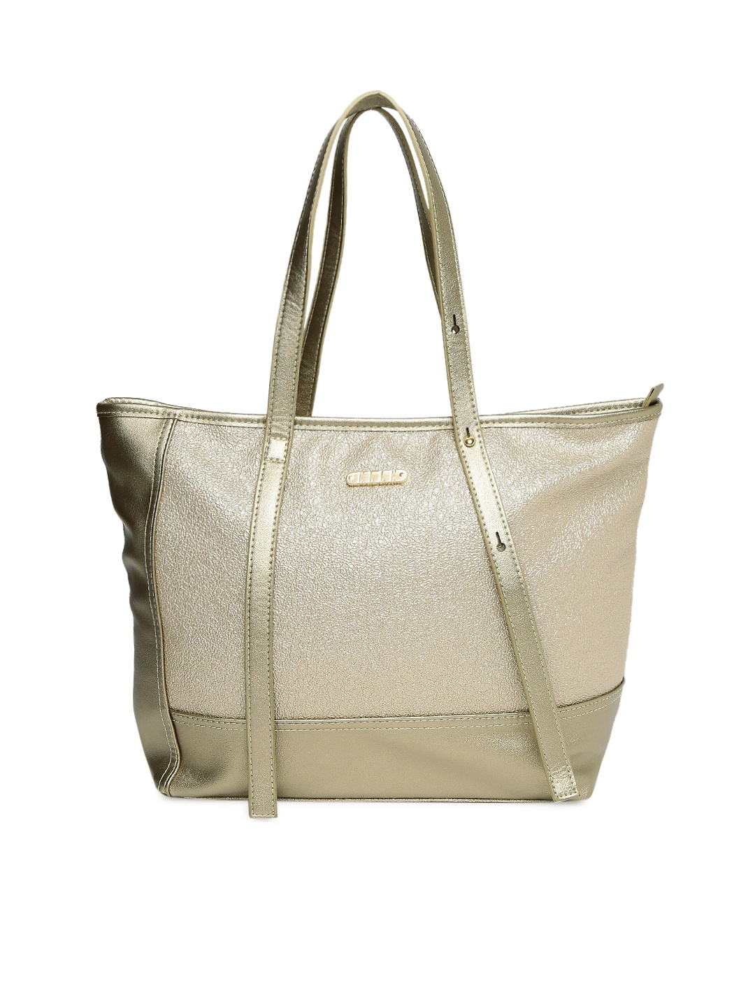 

ELLE Gold-Toned Textured Tote Bag