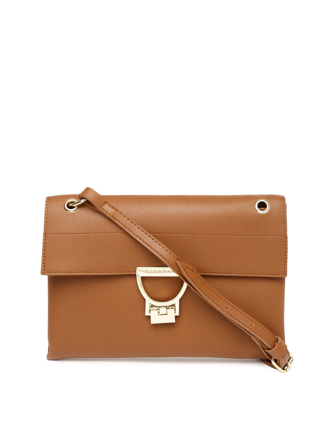 

GIORDANO Brown Solid Sling Bag