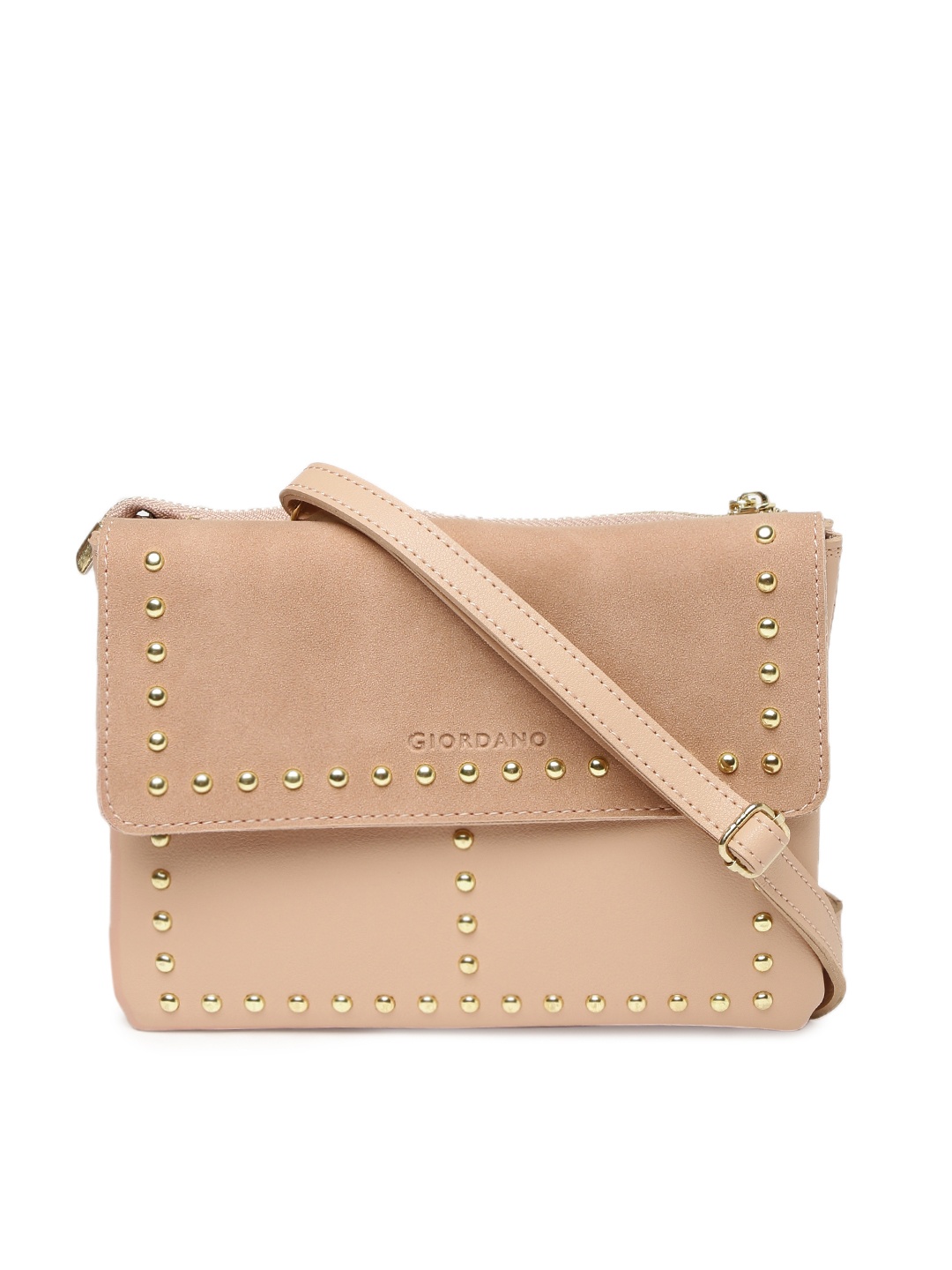 

GIORDANO Pink Studded Sling Bag
