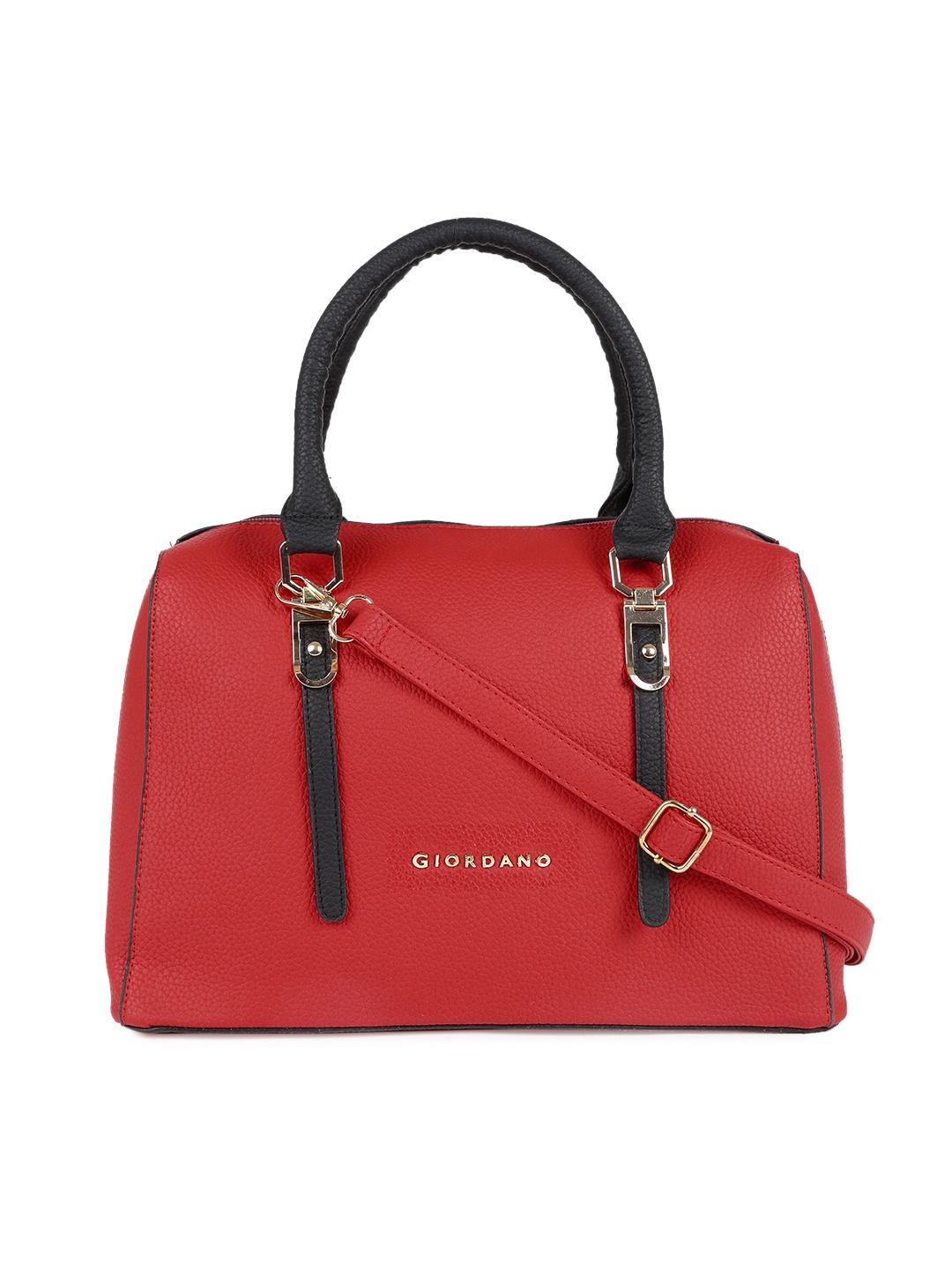 

GIORDANO Red Solid Handheld Bag