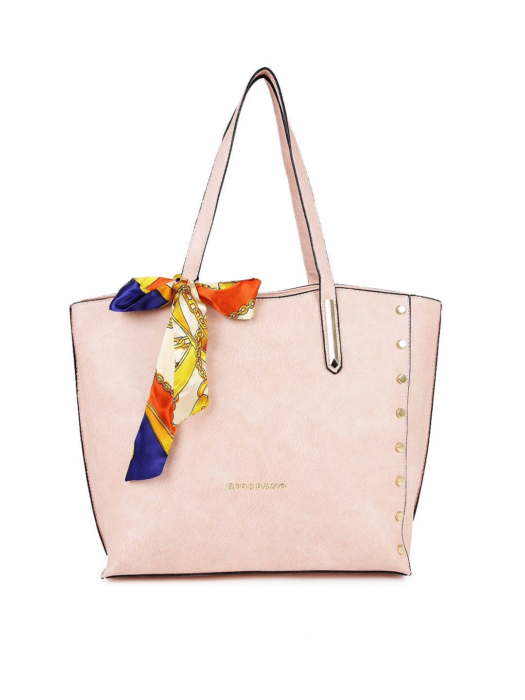 

GIORDANO Pink Shoulder Bag with Scarf