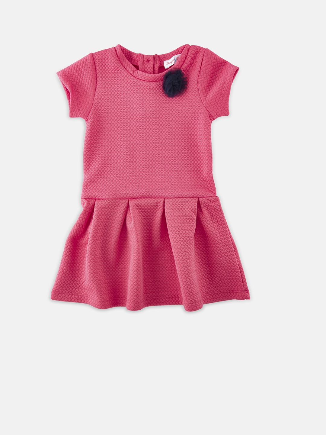 

Chirpie Pie by Pantaloons Girls Pink Solid A-Line Dress
