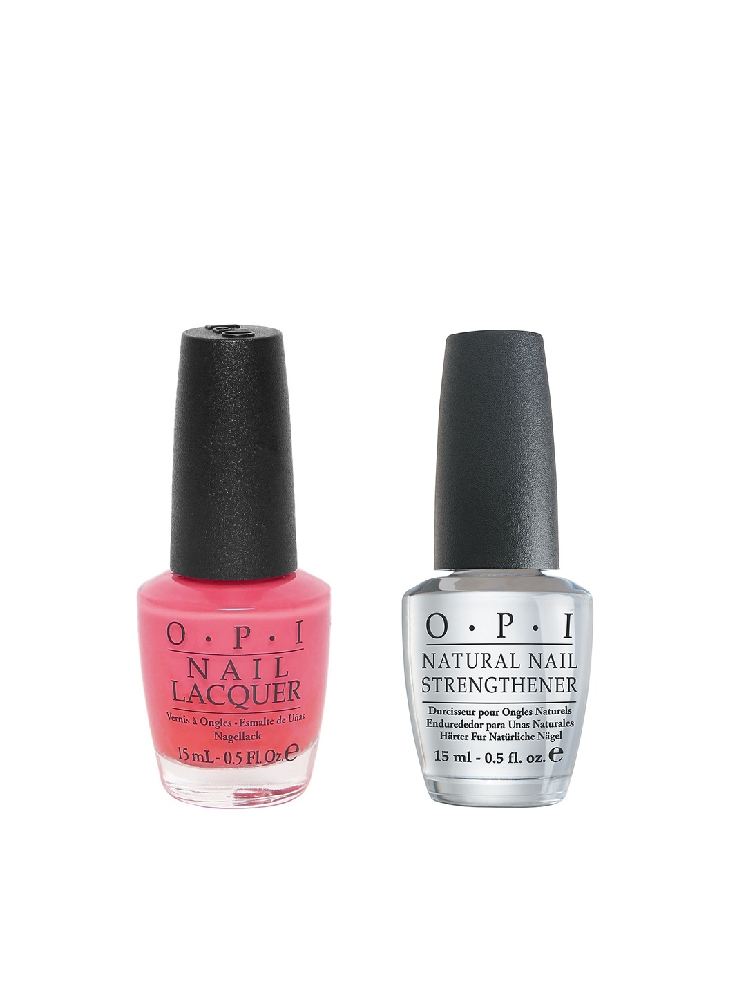 

O.P.I Set of Nail Lacquer & Nail Strengthener, Pink