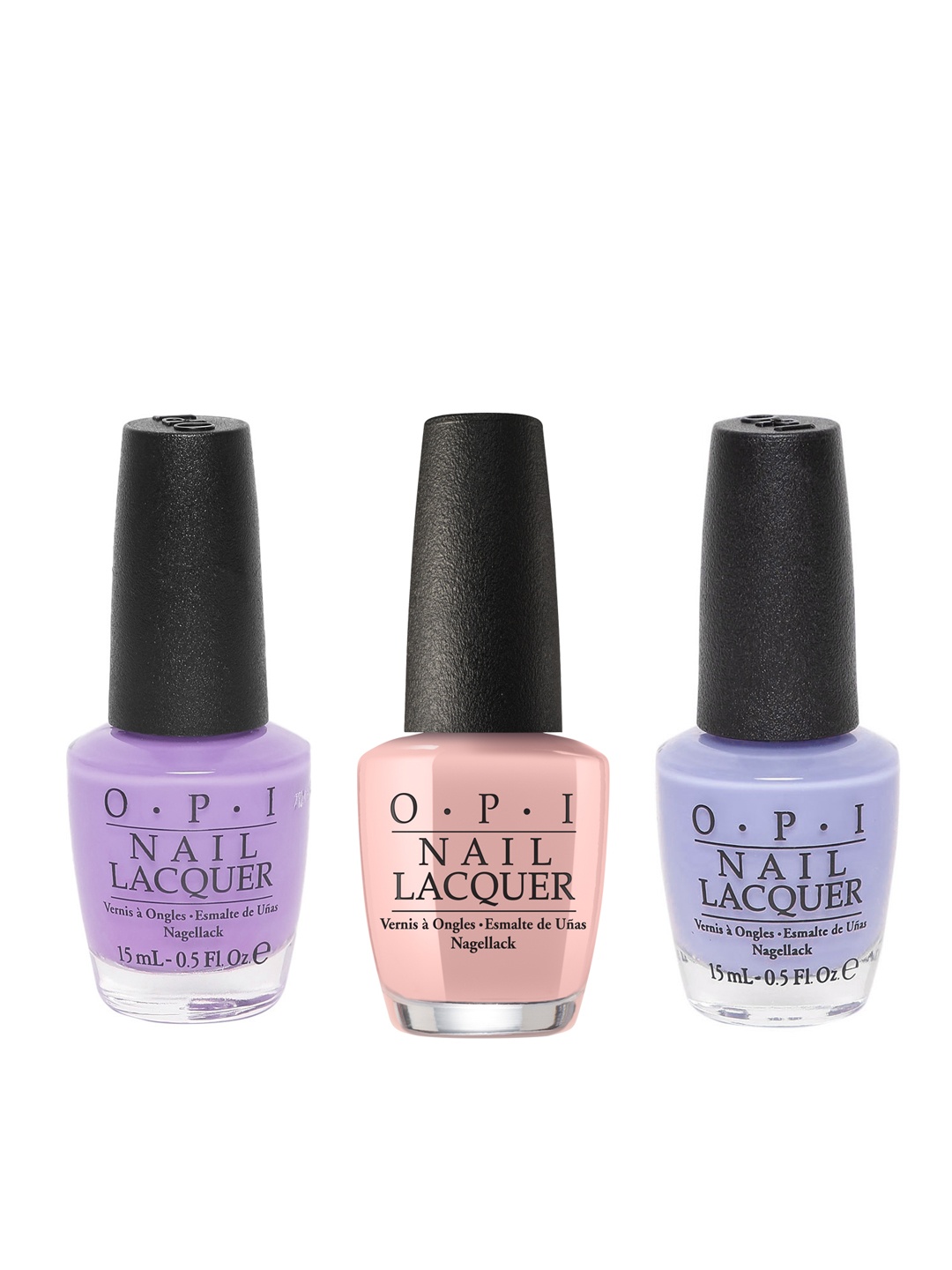 

O.P.I Set of 3 Nail Polish, Blue