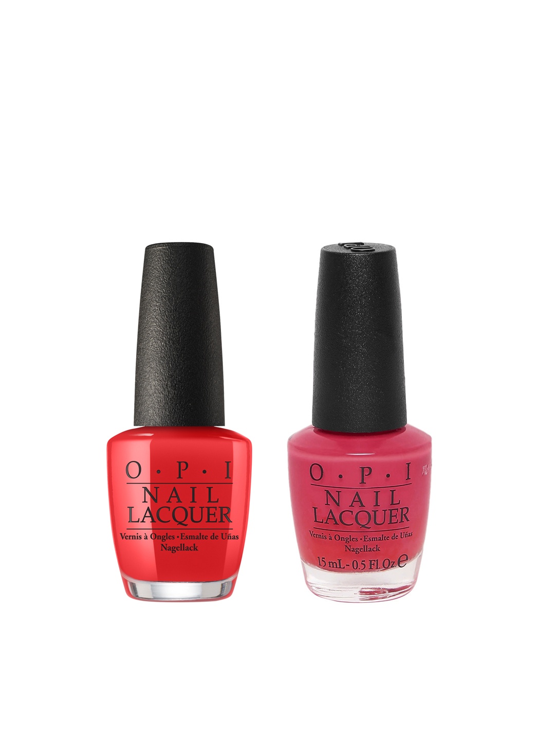 

O.P.I Set of 2 Nail Polish, Red