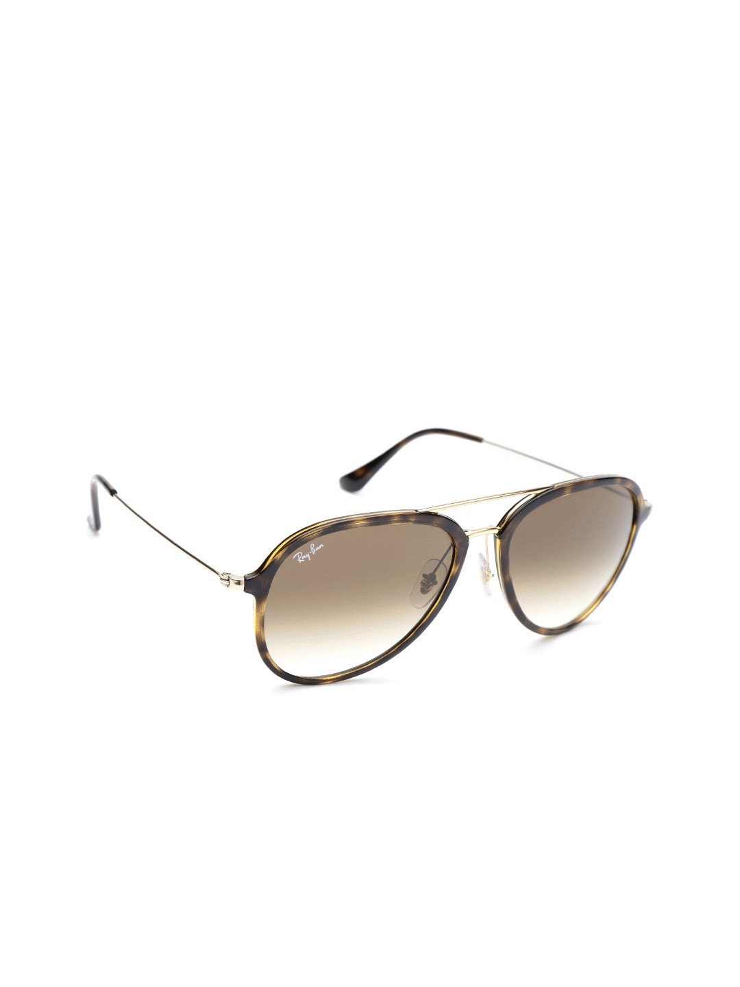 

RAY-BAN Unisex Gradient Brown Lens Pilot Sunglasses - 0RB4298710/5157