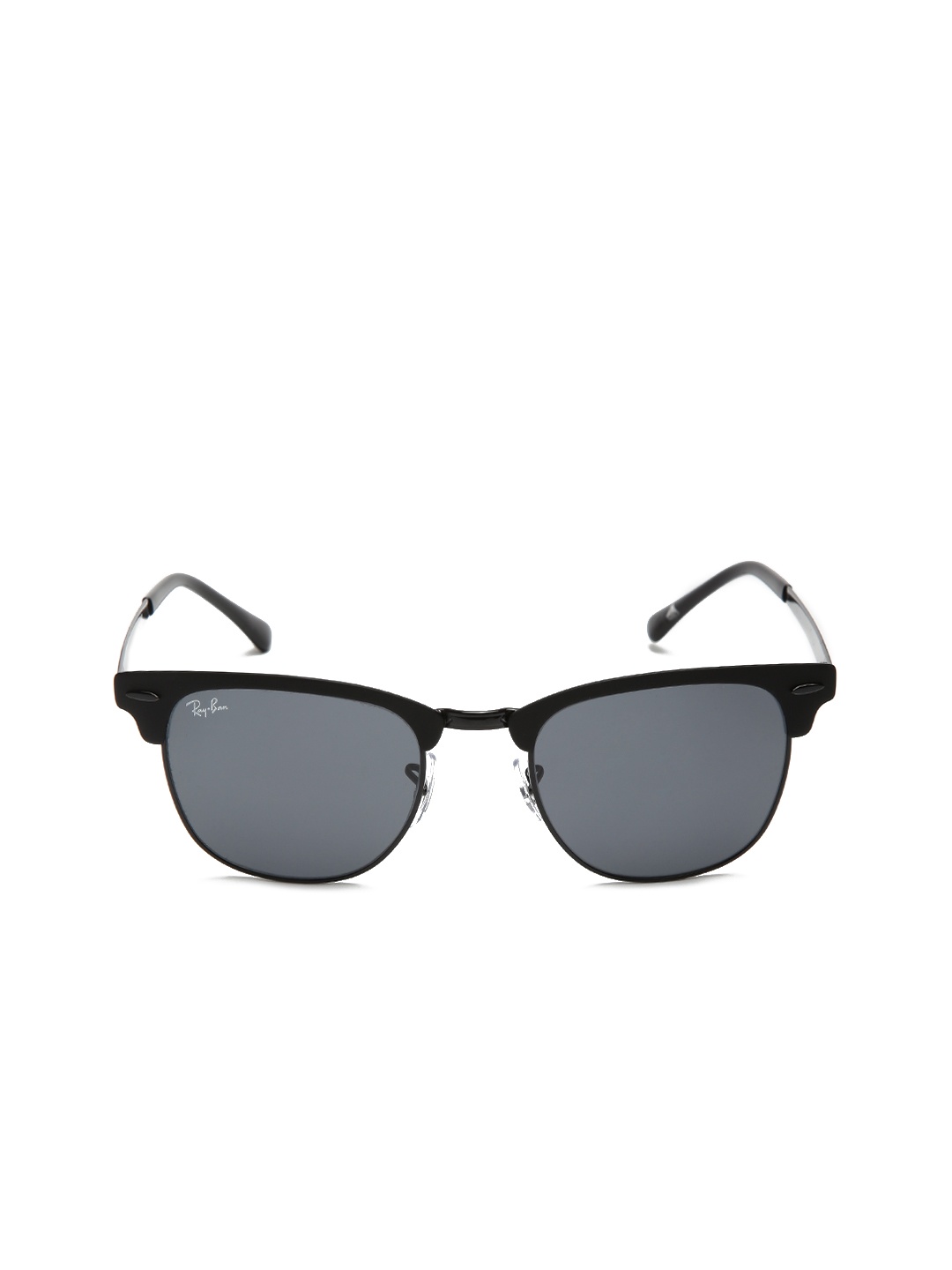 

RAY-BAN Unisex UV Protected Blue Lens Square Sunglasses - 0RB3716186/R551, Black