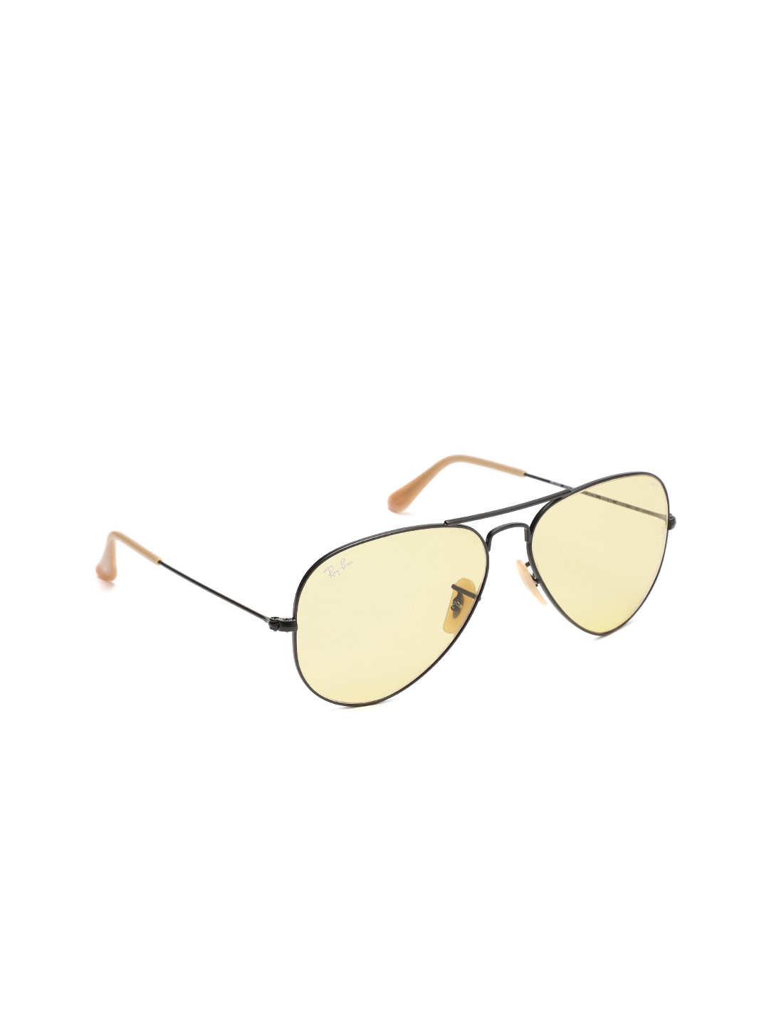 

Ray-Ban Men Aviator Sunglasses, Yellow