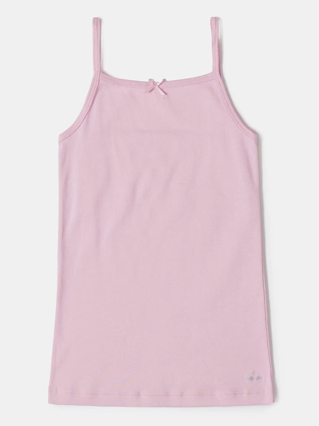 

Jockey Girls Super Combed Cotton Solid Camisole with Regular Straps-SG04, Pink