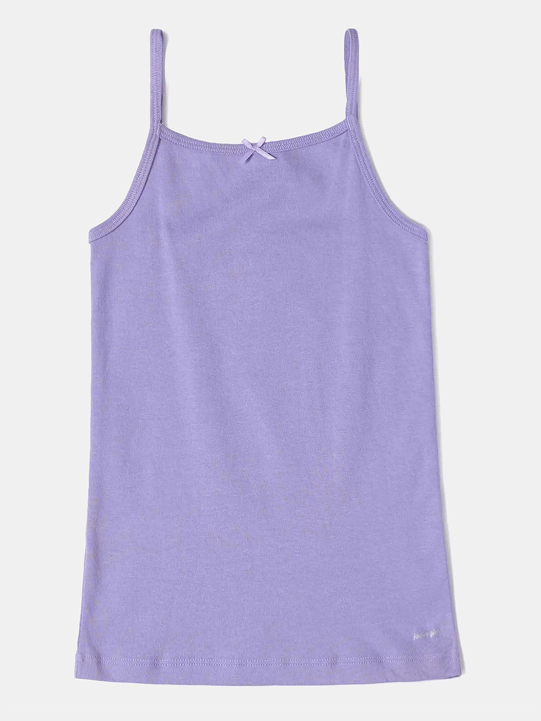 

Jockey Girls Super Combed Cotton Solid Camisole with Regular Straps-SG04, Violet