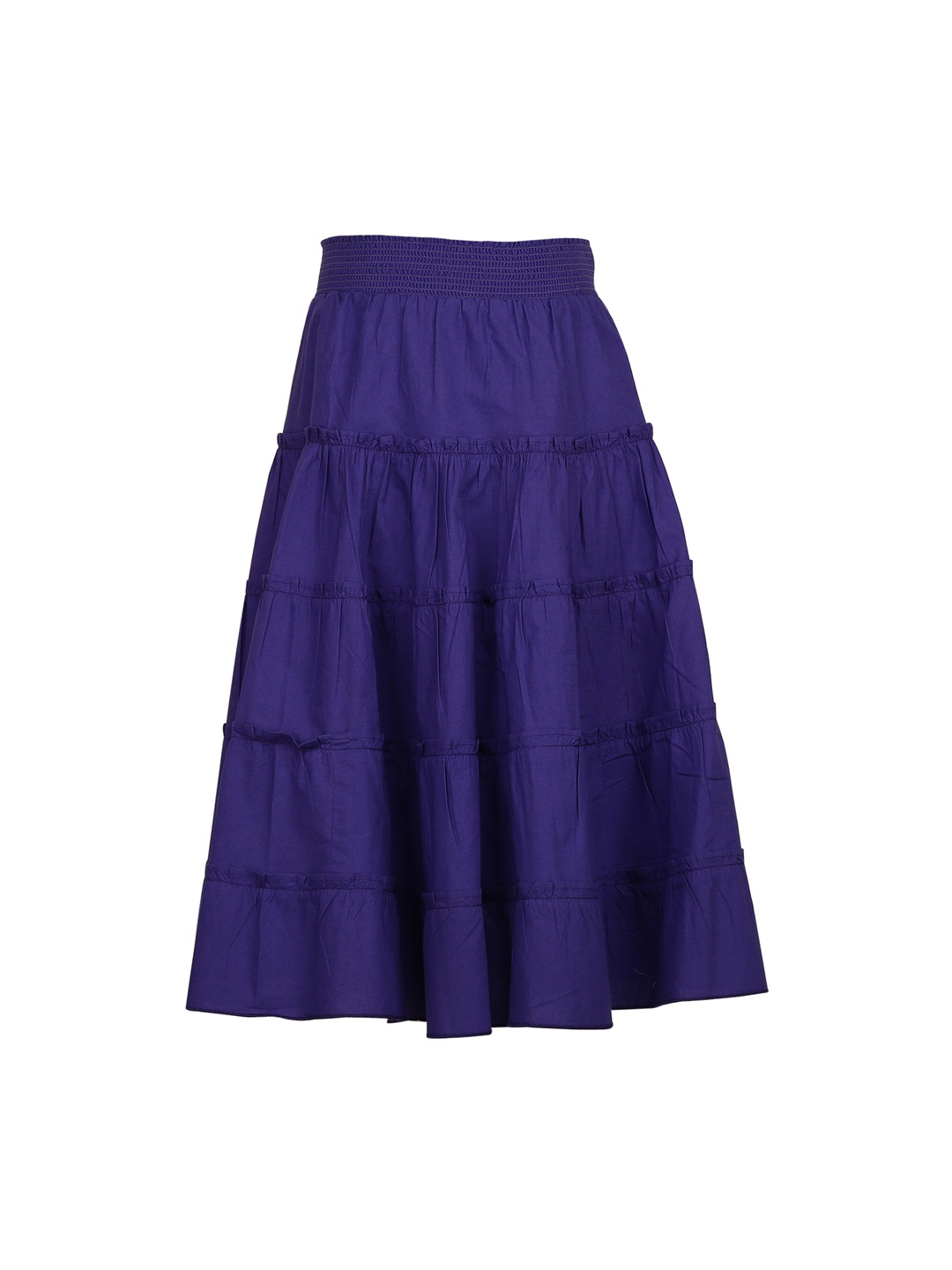 

Tiddlywings Girls Blue Soild Skirt
