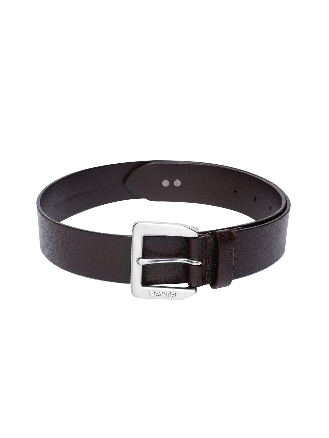 

Levis Men Brown Solid Leather Belt