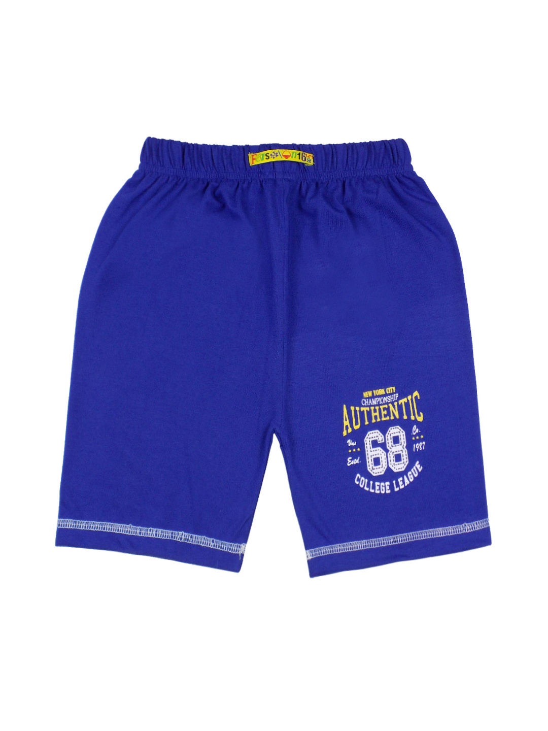 

SWEET ANGEL Unisex Blue Solid Regular Fit Regular Shorts