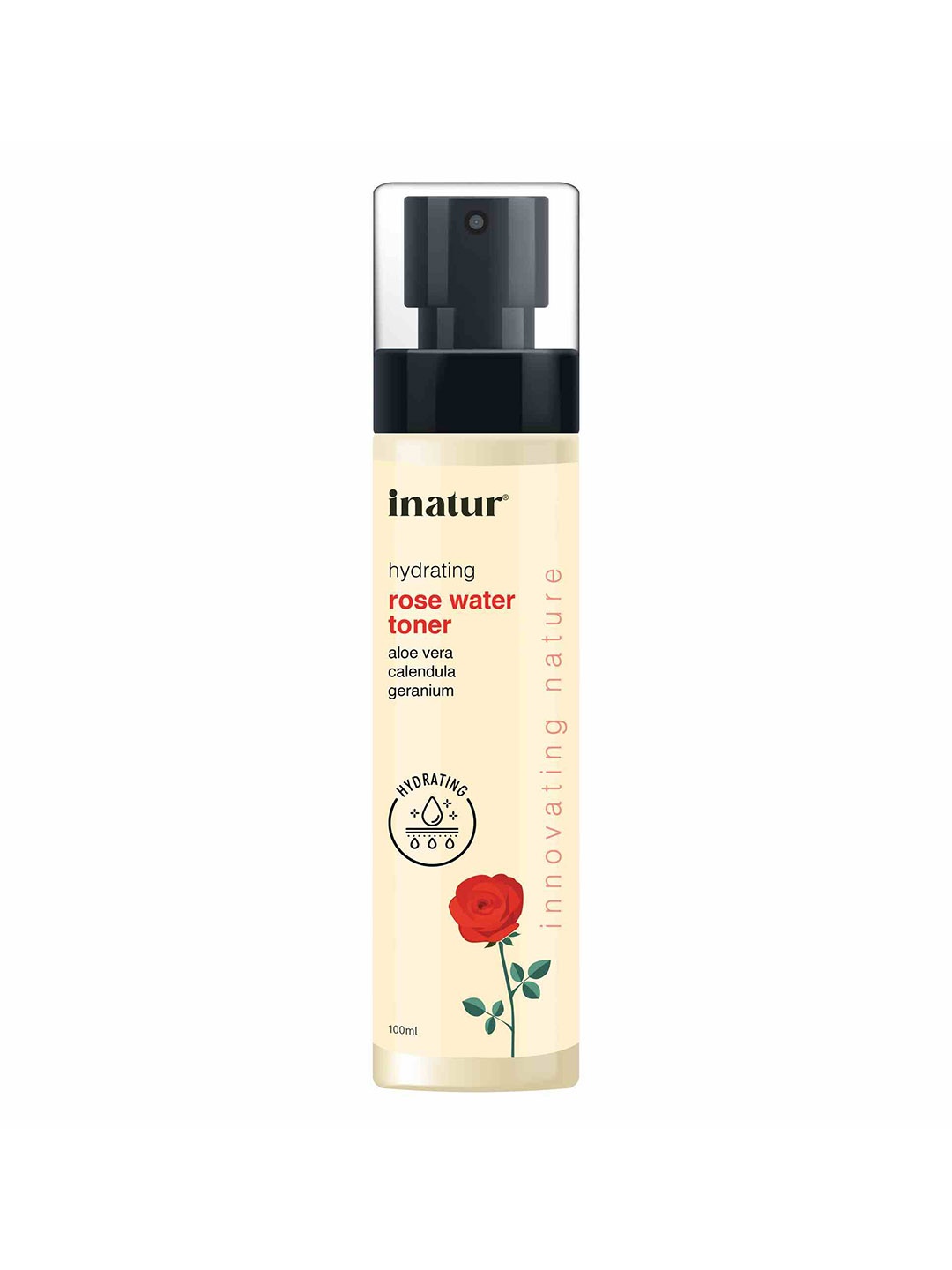 

Inatur Herbals Aqua Rosa Toner 100ml, White