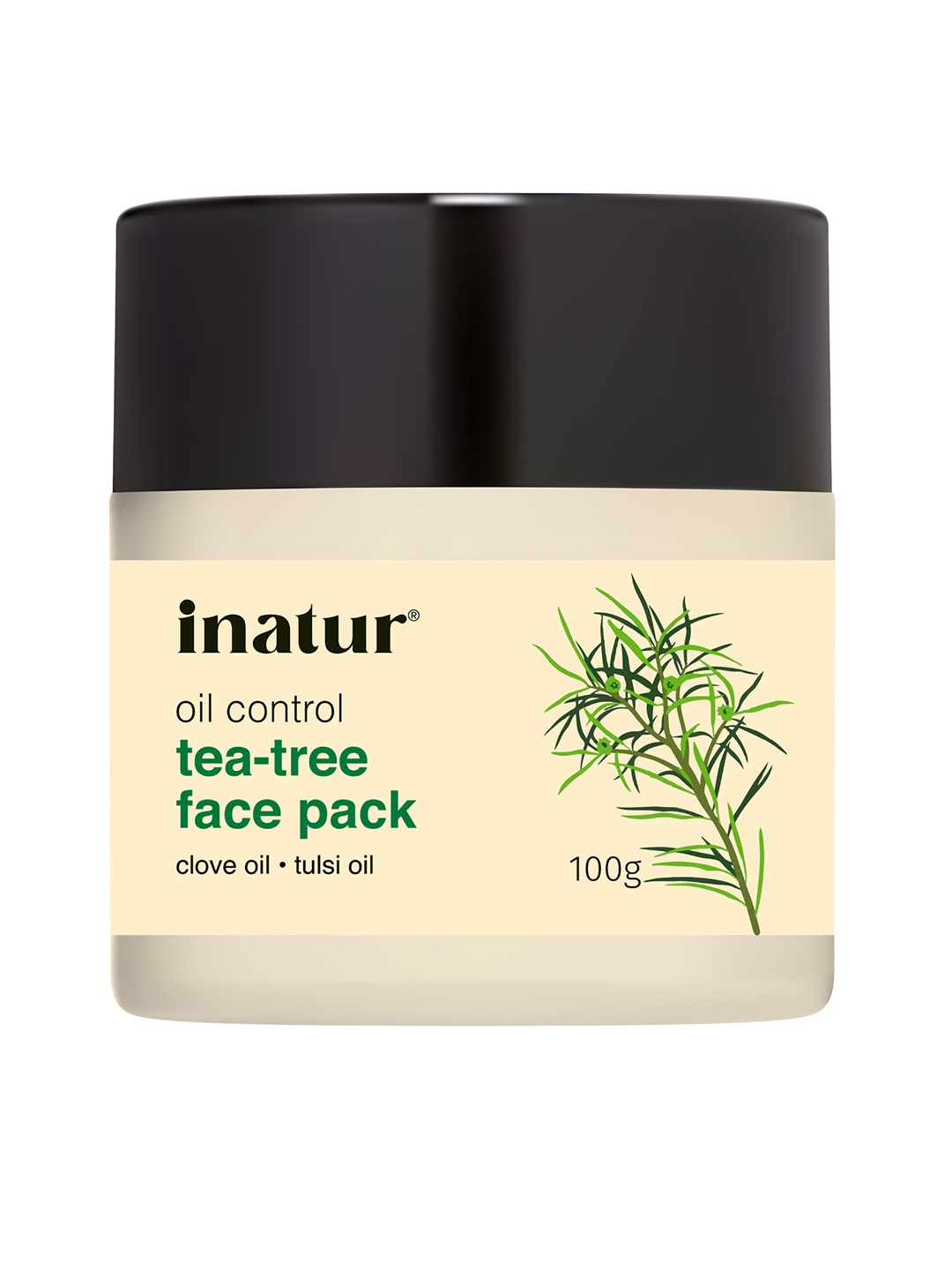 

Inatur Oil Control Face Pack - 100g, Green