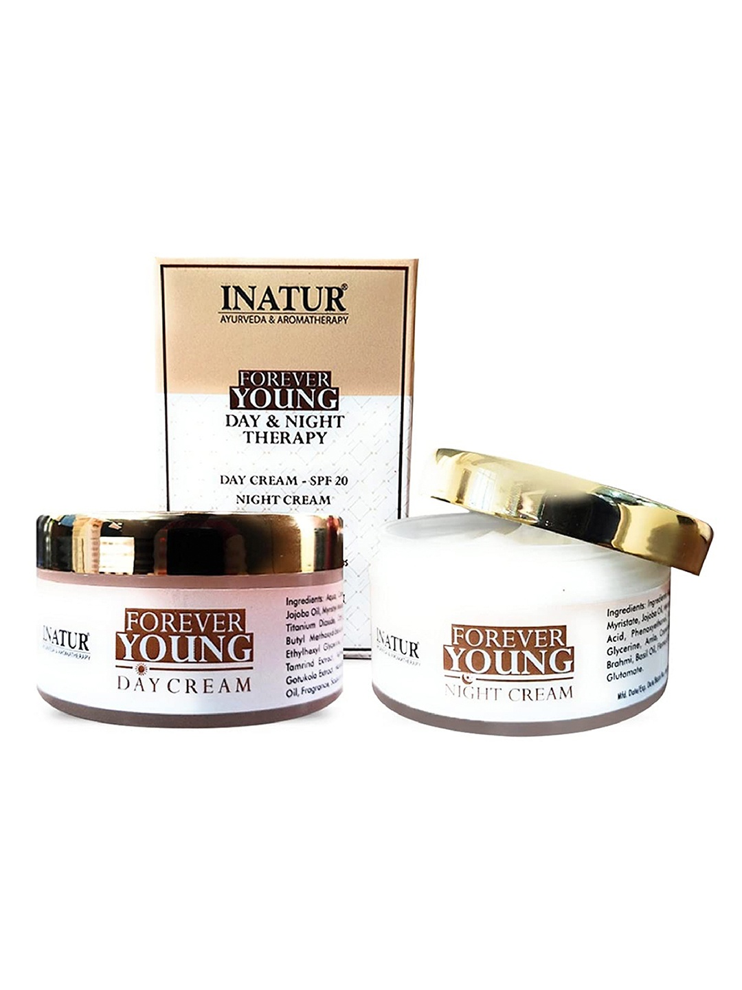 

Inatur Forever Young Day 50g and Night Cream 50g combo Anti-Aging Therapy