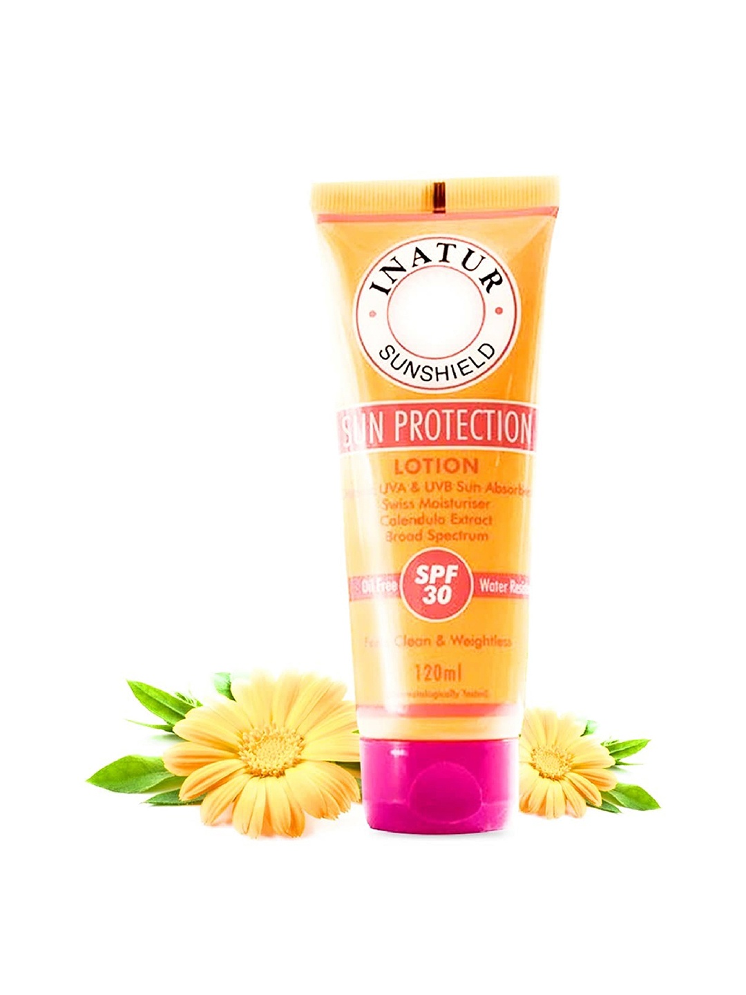

Inatur Sun Protection Lotion SPF 30 - 120ml, Orange
