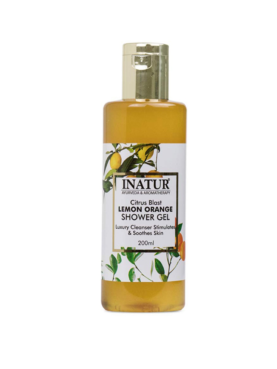 

Inatur Lemon Orange Shower Gel Citrus Blast - 200 ml