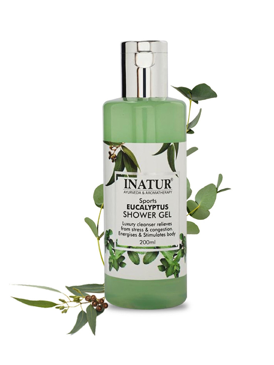 

Inatur Sports Eucalyptus Shower Gel - 200 ml, Blue