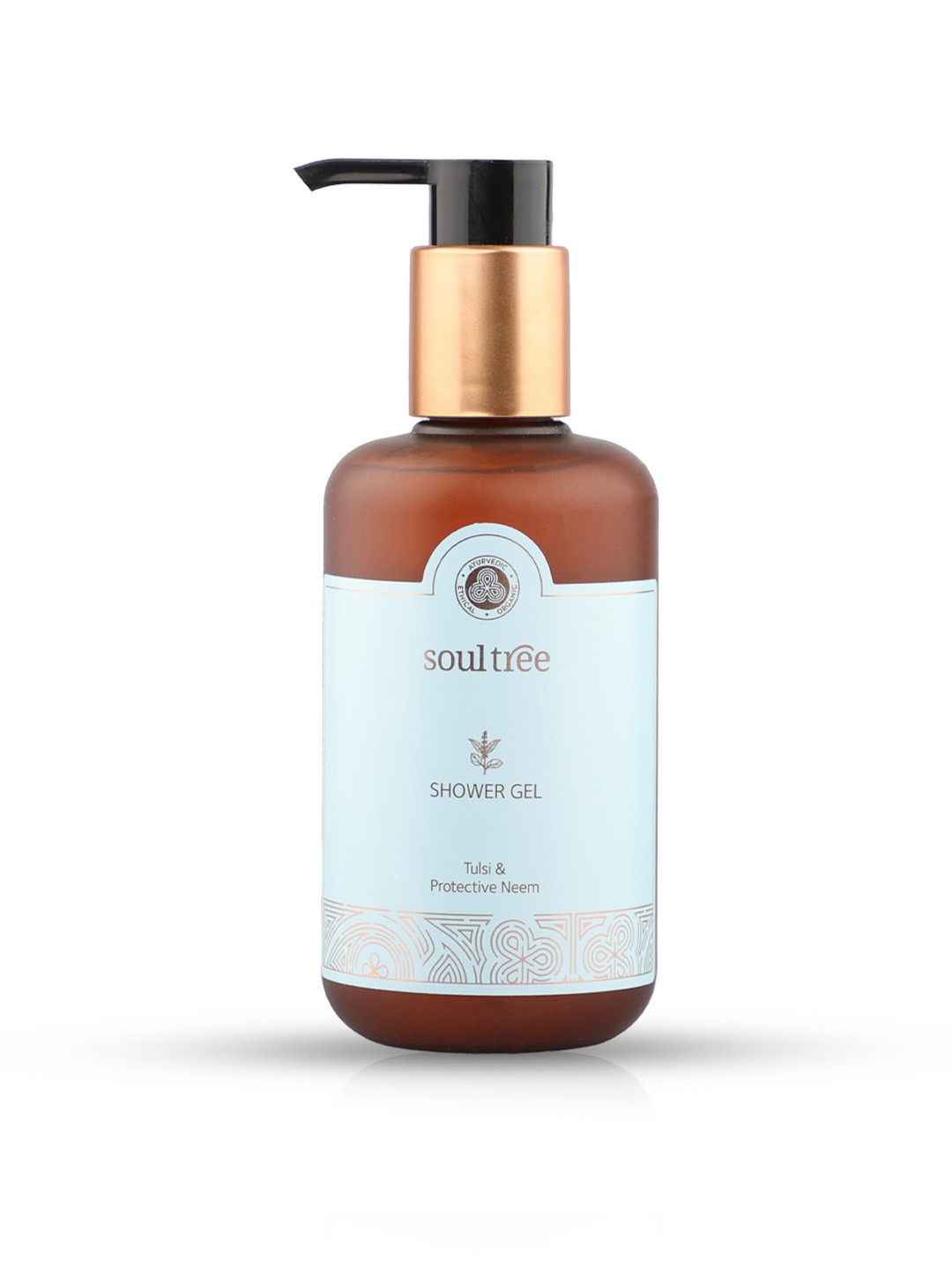 

Soultree Shower Gel - Tulsi & Neem - 250ml, Black