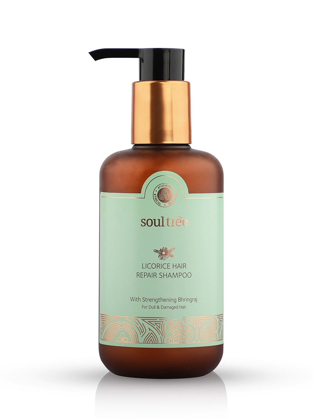 

Soultree Licorice Hair Repair Shampoo with Strengthening Bhringraj - 250ml, Brown